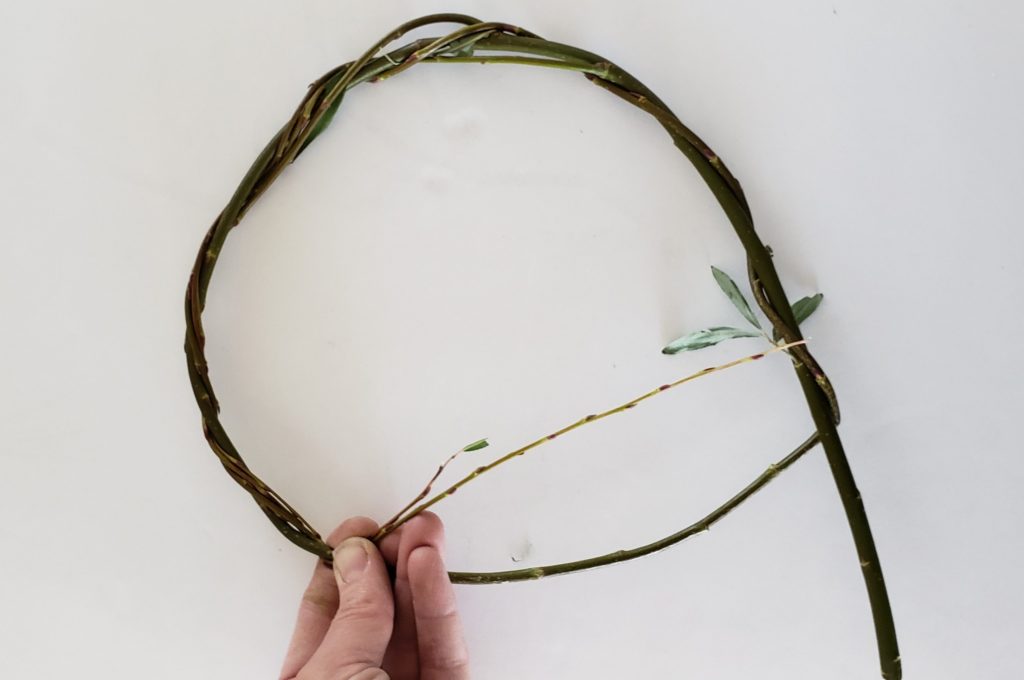 willow branch wreath