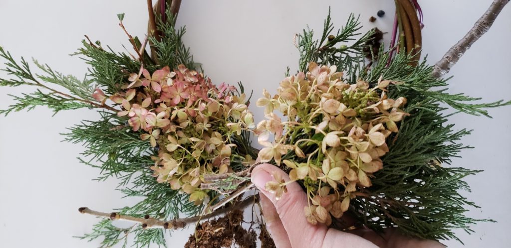 wreath making