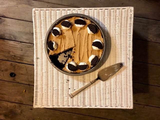 oreo and peanut butter pie