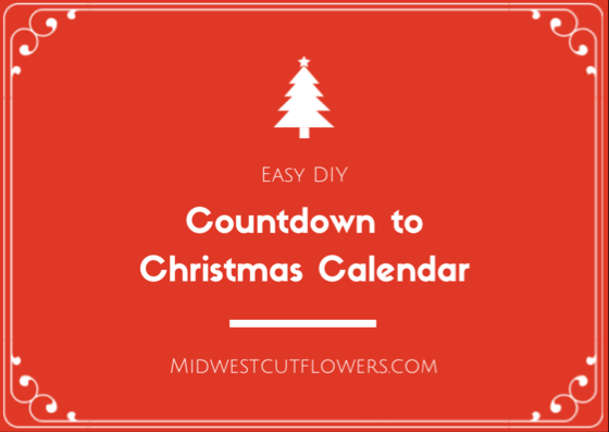 diy countdown to Christmas