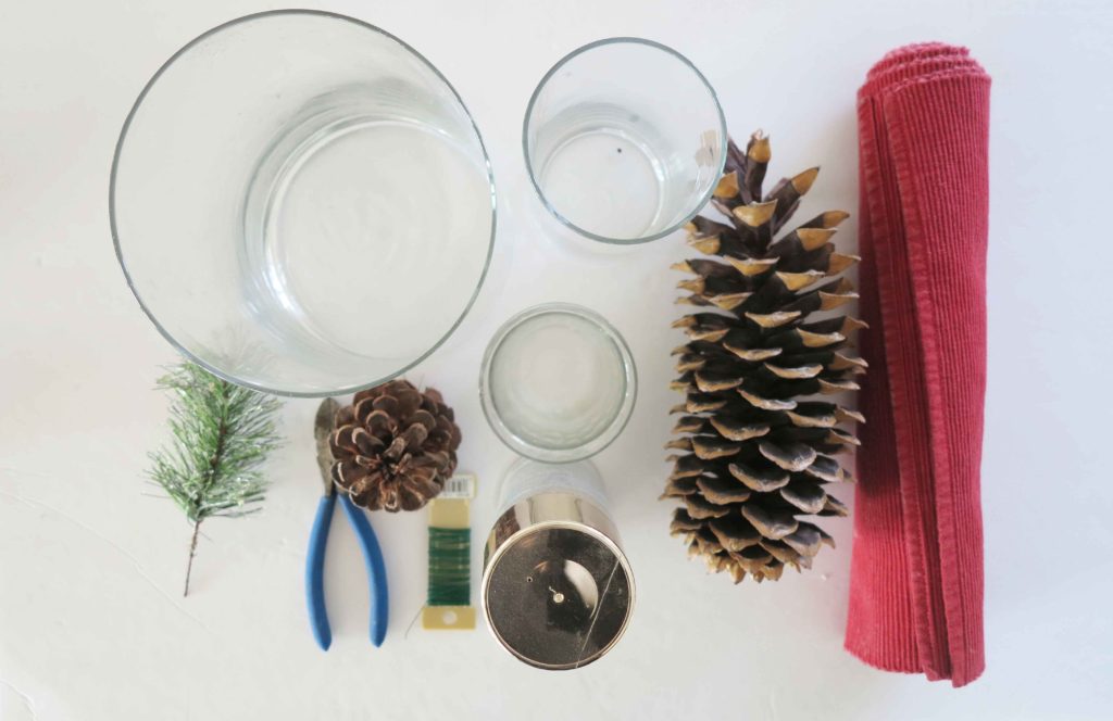 Quick and Easy Christmas Centerpiece