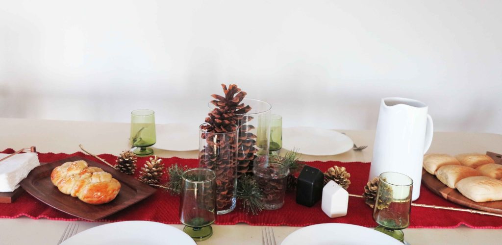 DIY Christmas centerpiece