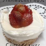 Strawberry rose cupcakes