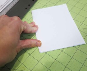 how to make a card with dried flowers
