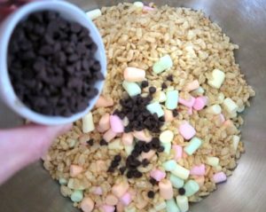 Easy marshmallow bars