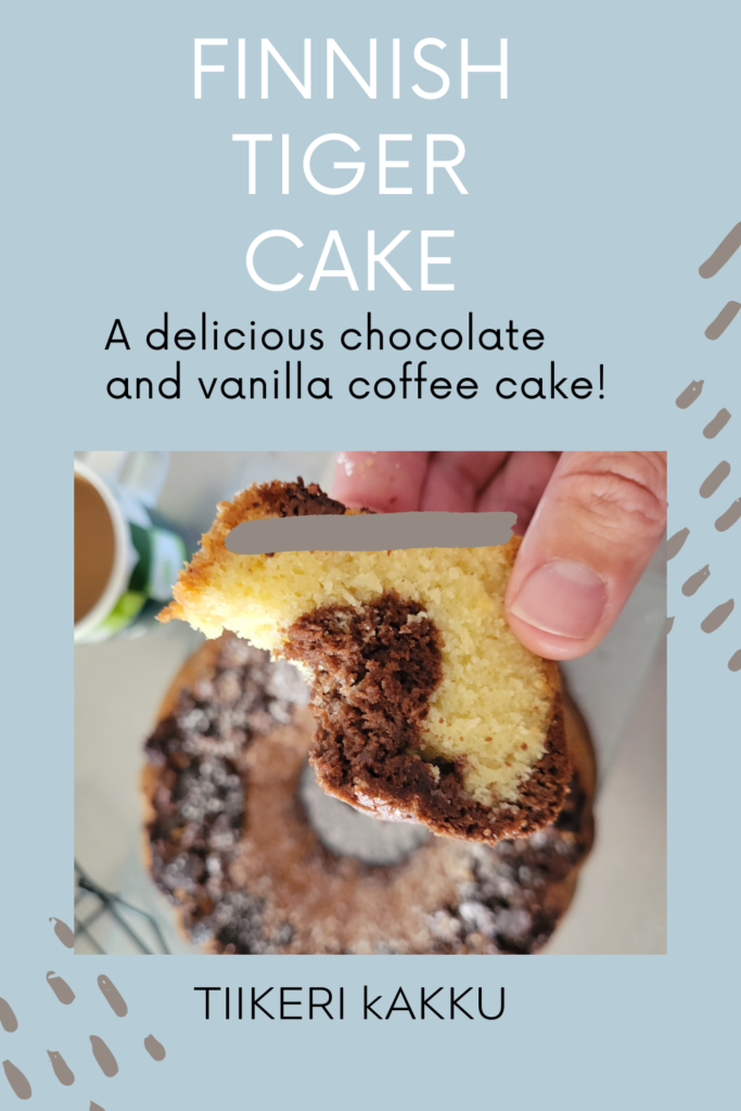 Finnish tiger cake graphic
